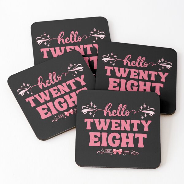 Item preview, Hello 28 Coquette Birthday – Cute Pink Bow Aesthetic 28th Birthday Gift designed and sold by Teetreasure2.