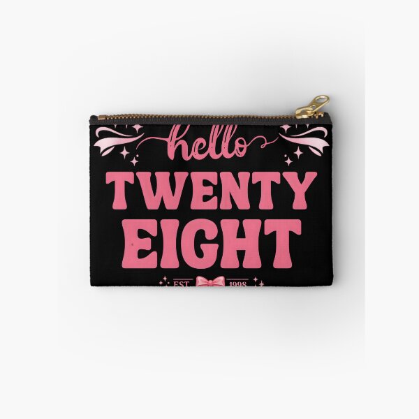 Item preview, Hello 28 Coquette Birthday – Cute Pink Bow Aesthetic 28th Birthday Gift designed and sold by Teetreasure2.