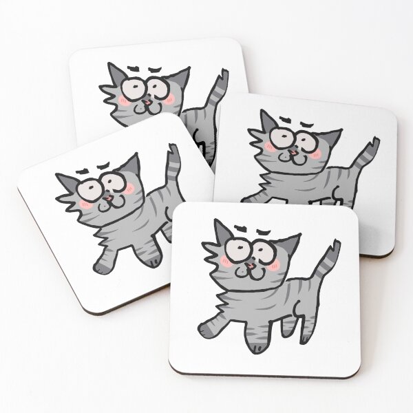 Item preview, Grey Striped Cat designed and sold by secretfawn.