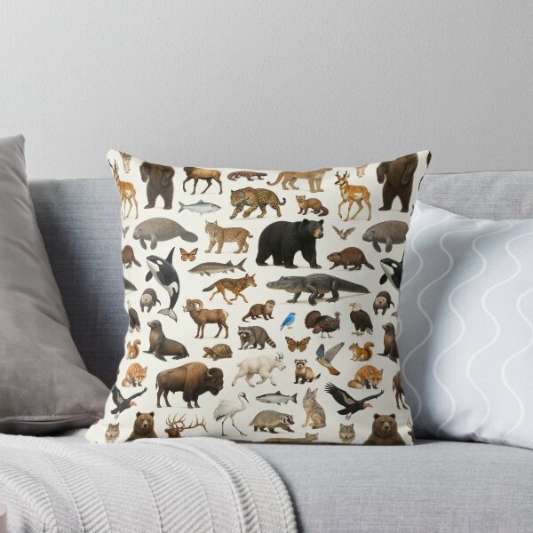 Item preview, Animals of the United States Wildlife Identification Chart designed and sold by kakarikihill.