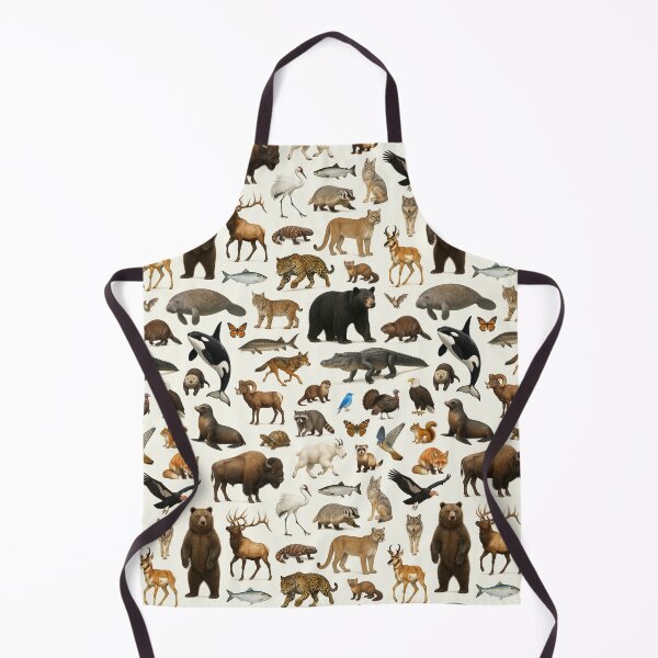 Item preview, Animals of the United States Wildlife Identification Chart designed and sold by kakarikihill.