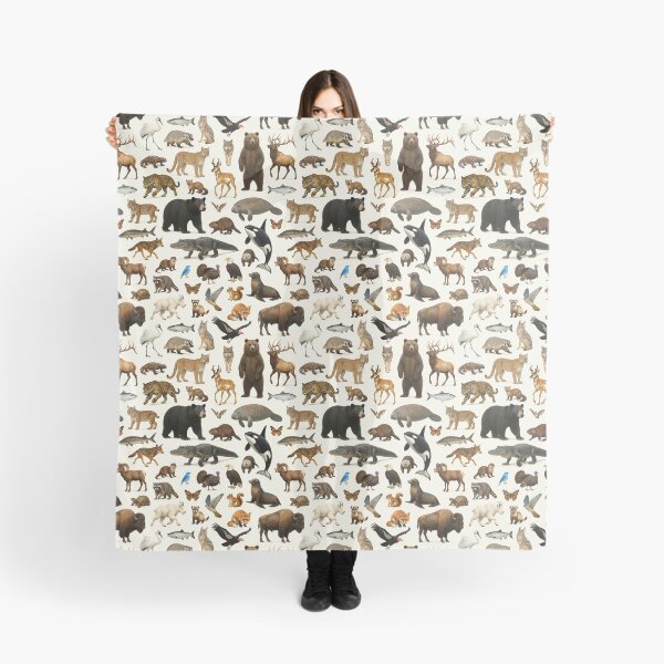 Item preview, Animals of the United States Wildlife Identification Chart designed and sold by kakarikihill.