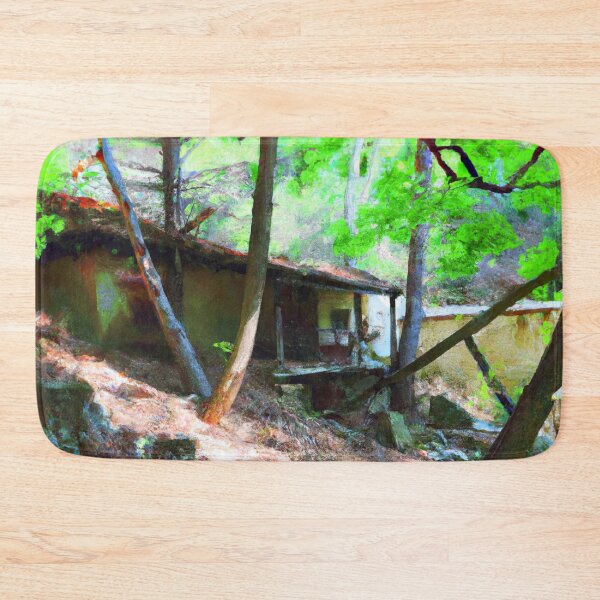 Item preview, Broken Down Palace – Rustic Cabin Nature Scene designed and sold by DiamondSkyShirt.