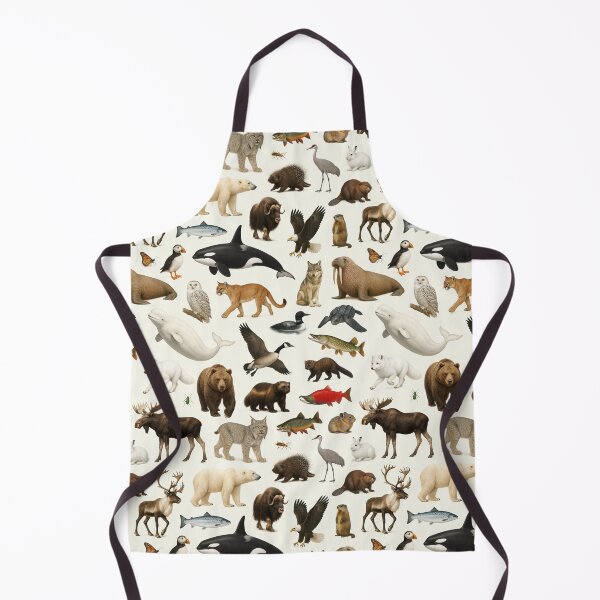 Item preview, Animals of Canada Retro Wildlife Identification Chart designed and sold by kakarikihill.