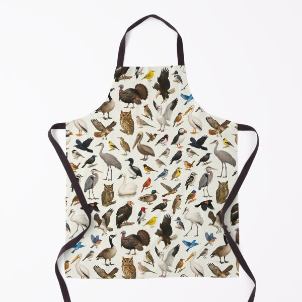 Item preview, Birds of North America Retro Wildlife Identification Chart designed and sold by kakarikihill.