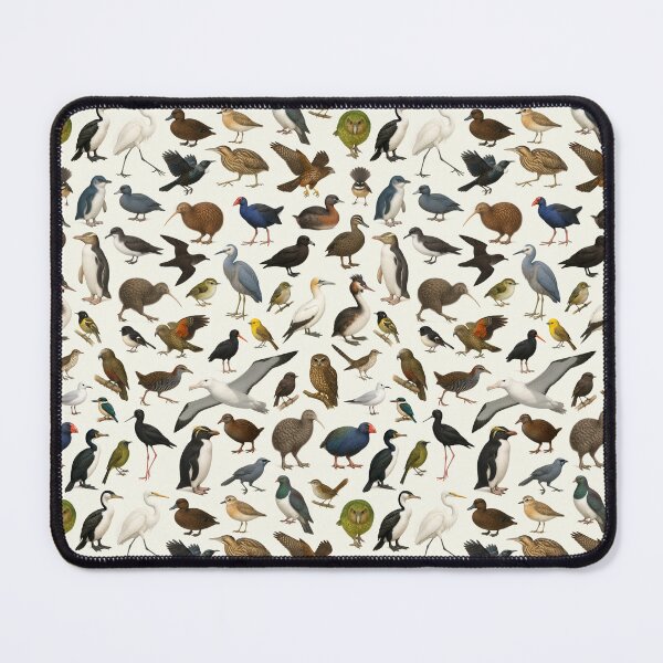 Item preview, Native Birds of New Zealand Retro Identification Chart designed and sold by kakarikihill.