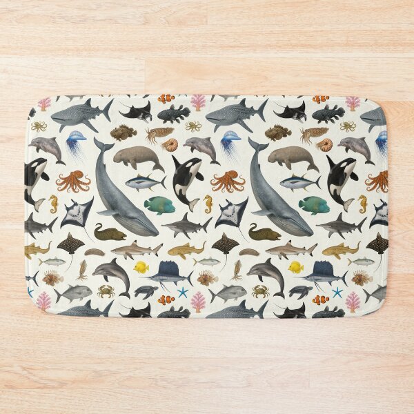 Item preview, Marine Life of the Indian Ocean Identification Chart designed and sold by kakarikihill.