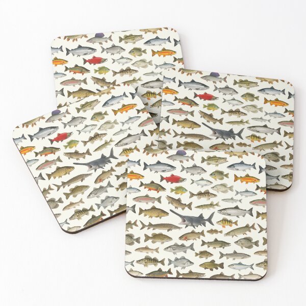 Item preview, Freshwater Fish of Canada Wildlife Identification Chart designed and sold by kakarikihill.