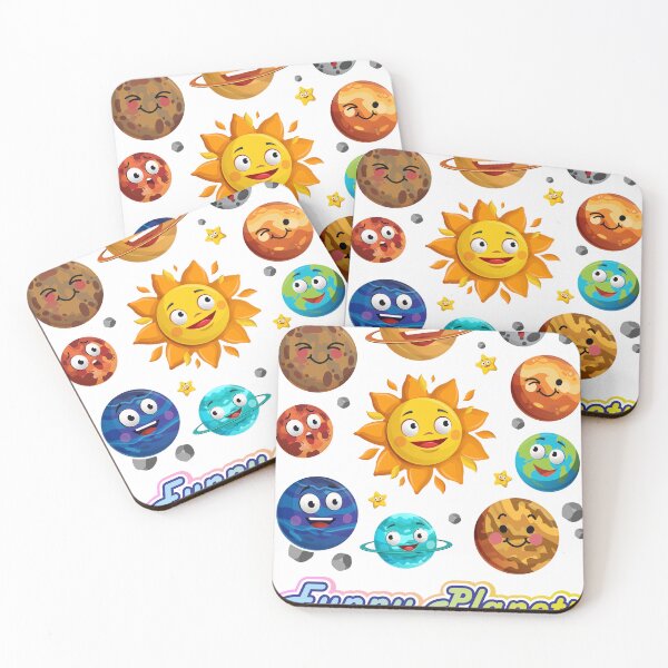 Item preview, Funny Planets Illustration designed and sold by LOVEARTDESIGN.
