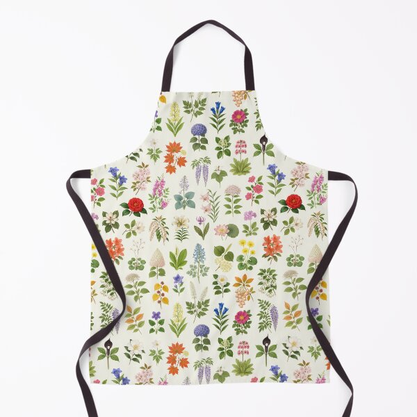 Item preview, Flowers of Japan Retro Botanical Plant Identification Chart designed and sold by kakarikihill.