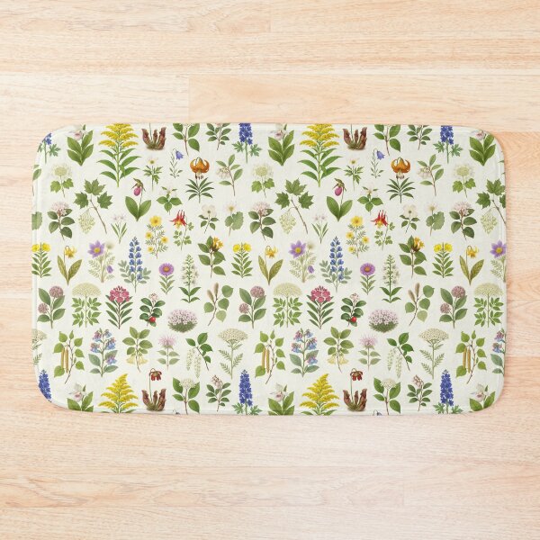 Item preview, Flowers of Canada Retro Botanical Plant Identification Chart designed and sold by kakarikihill.