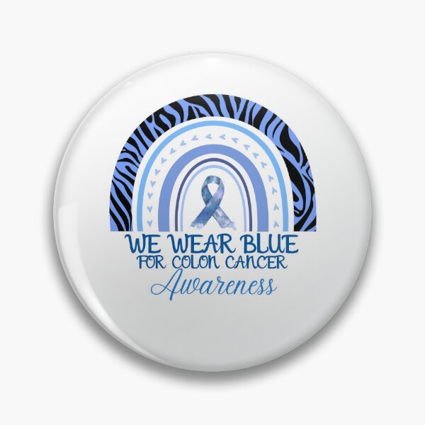 Item preview, We Wear Blue For Colon Cancer Awareness designed and sold by LuveraxArt.