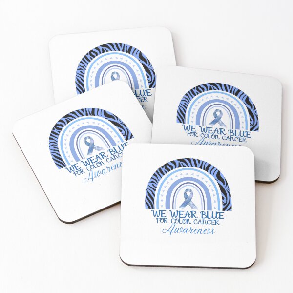Item preview, We Wear Blue For Colon Cancer Awareness designed and sold by LuveraxArt.
