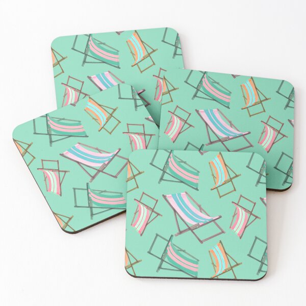 Item preview, Retro Beach Chairs on Mint  designed and sold by PD-Coastal.