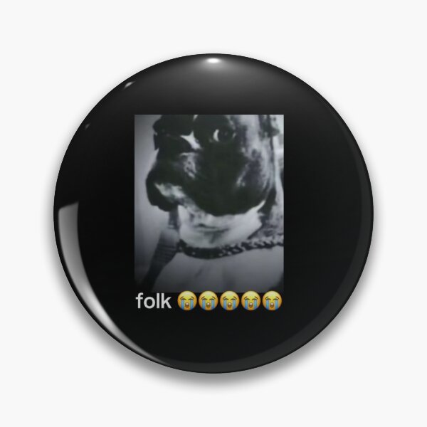 Item preview, Folk Dog Meme designed and sold by nickcosky.
