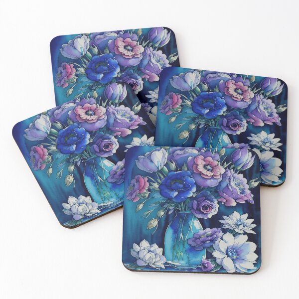 Item preview, Blue Blossom Bouquet designed and sold by dodunnart.