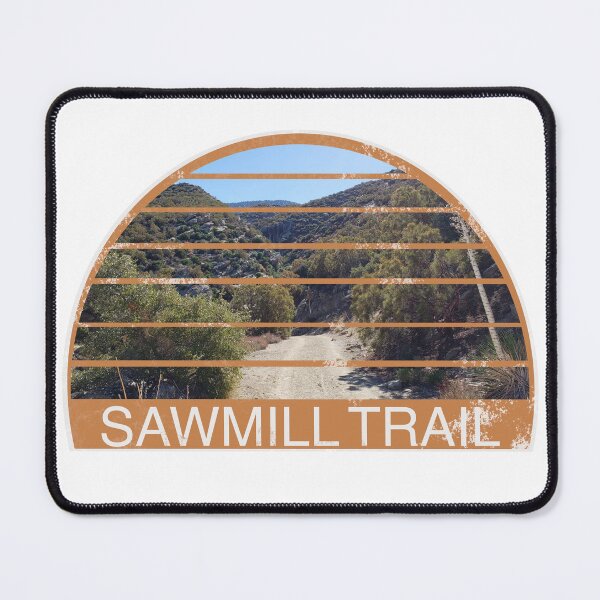 Item preview, Sawmill Trail Sunset Arch - Vintage Hiking Nature Illustration designed and sold by TheArtOfTreble.