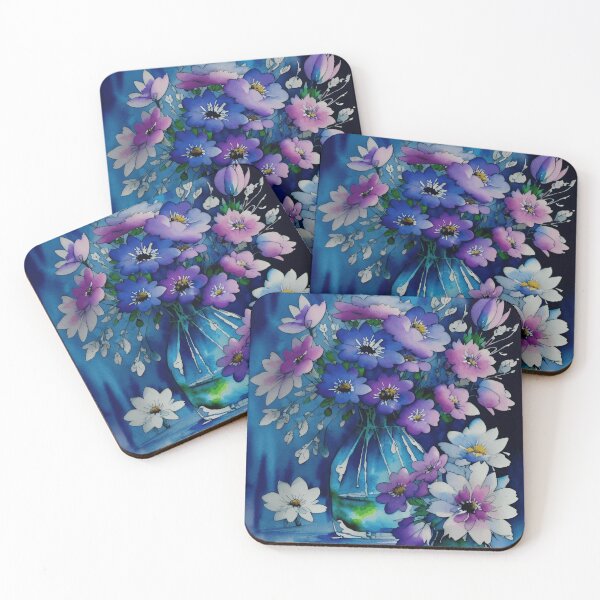 Item preview, Violet Bloom Vase designed and sold by dodunnart.