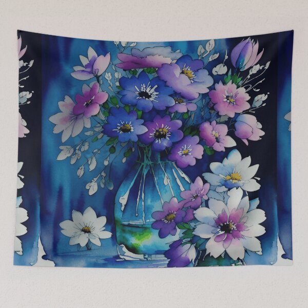 Item preview, Violet Bloom Vase designed and sold by dodunnart.