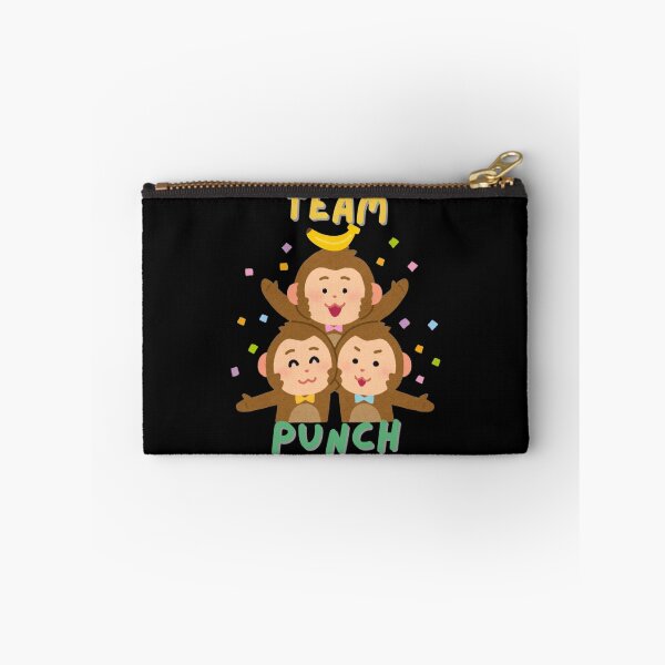 Item preview, Team Punch Monkeys - Cute Trio Squad & Banana Party Illustration designed and sold by Yasmine Mohammed.