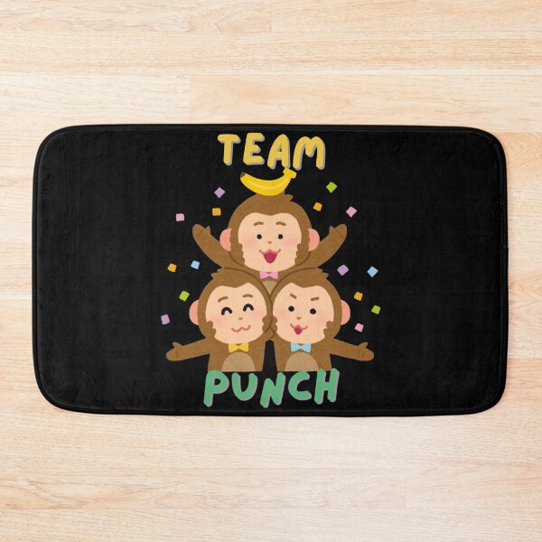 Item preview, Team Punch Monkeys - Cute Trio Squad & Banana Party Illustration designed and sold by Yasmine Mohammed.