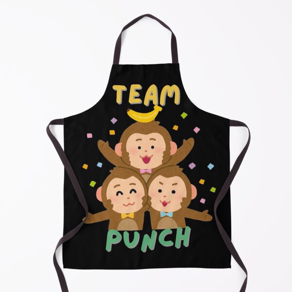Item preview, Team Punch Monkeys - Cute Trio Squad & Banana Party Illustration designed and sold by Yasmine Mohammed.