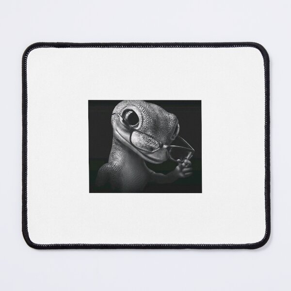 Item preview, Geico Gecko with Glasses Meme designed and sold by nickcosky.