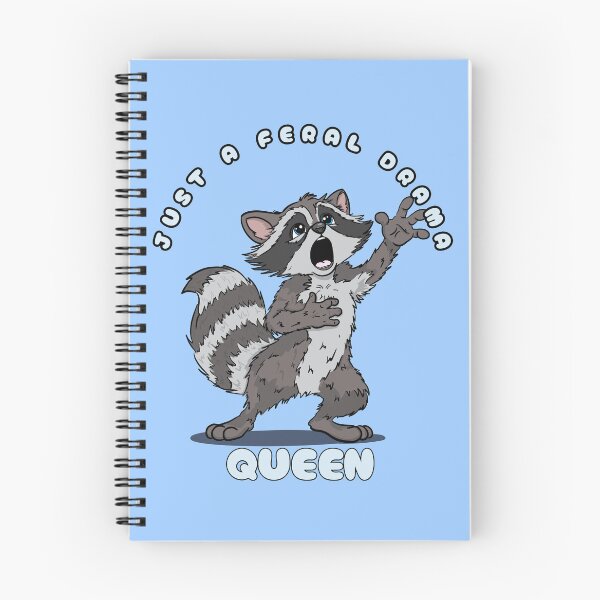 Item preview, Just A Feral Drama Queen designed and sold by Kate Miller Illustrator.