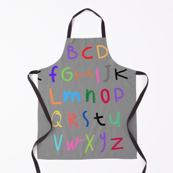 Item preview, ABC in colorful letters designed and sold by MadTeaDesign.