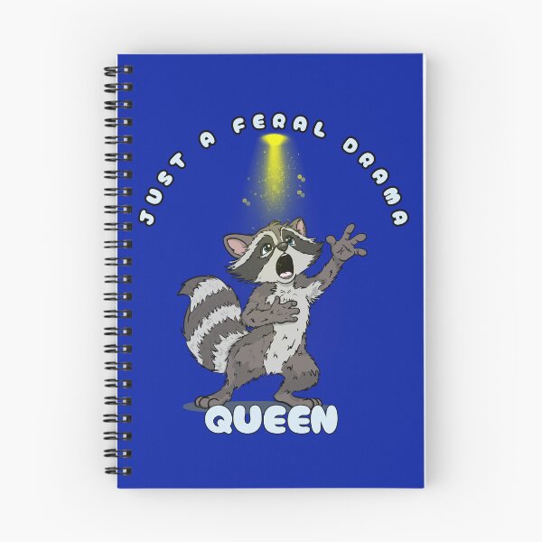 Item preview, Just A Feral Drama Queen designed and sold by Kate Miller Illustrator.