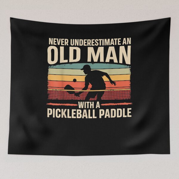 Item preview, Pickleball Player Old Man Paddle Funny Gifts For Men Dad designed and sold by Boutkimaewab.