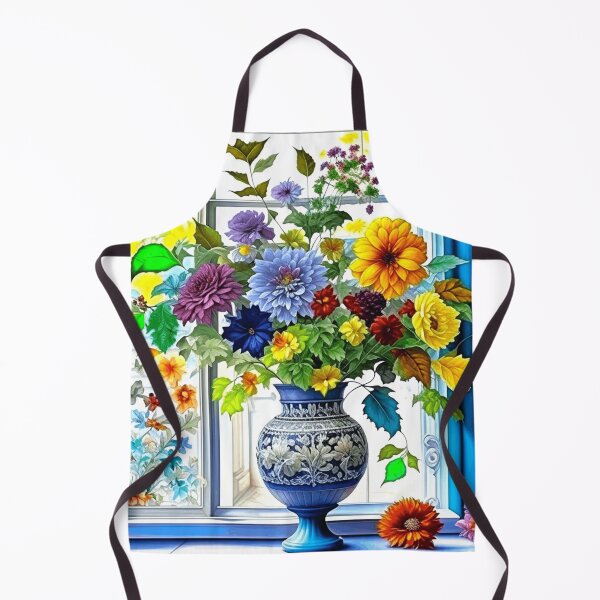 Item preview, Flower Vase on Bright Window designed and sold by dodunnart.