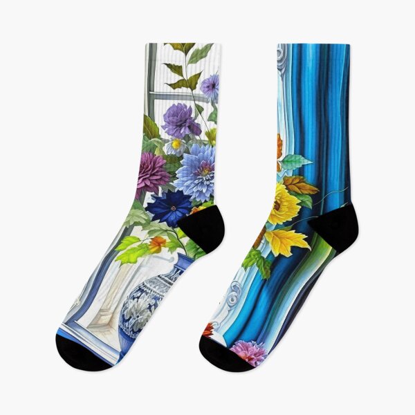 Item preview, Flower Vase on Bright Window designed and sold by dodunnart.