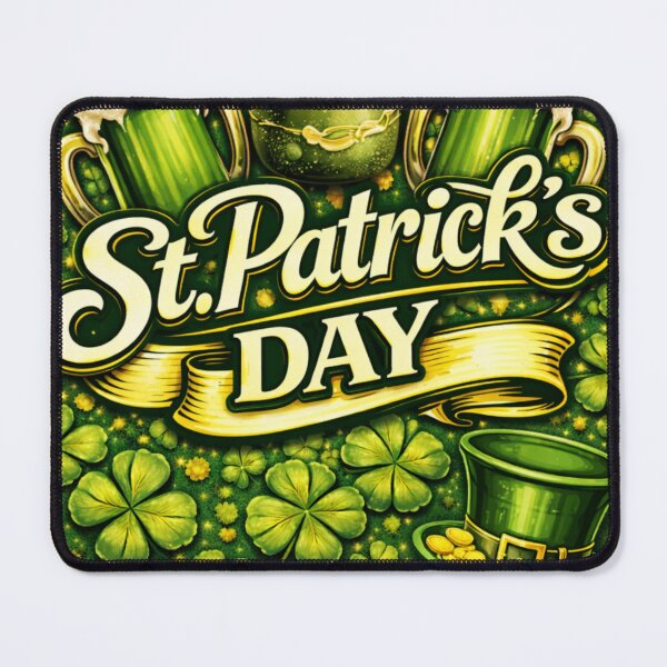 Item preview, St. Patrick’s Day Beer & Clover Design – Lucky Irish Celebration designed and sold by Aura.Creative.