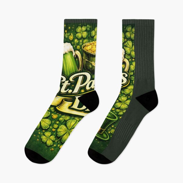 Item preview, St. Patrick’s Day Beer & Clover Design – Lucky Irish Celebration designed and sold by Aura.Creative.