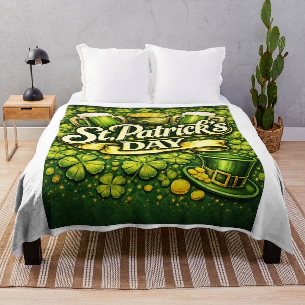 Item preview, St. Patrick’s Day Beer & Clover Design – Lucky Irish Celebration designed and sold by Aura.Creative.