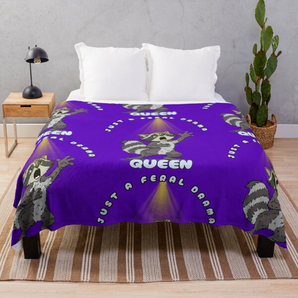 Item preview, Just A Feral Drama Queen designed and sold by Kate Miller Illustrator.