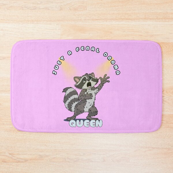 Item preview, Just A Feral Drama Queen designed and sold by Kate Miller Illustrator.