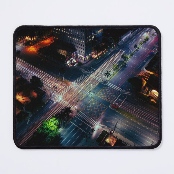Item preview, Light Trails at an Intersection designed and sold by BrutalizeDesign.