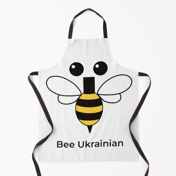 Item preview, Bee Ukrainian — Minimalist Bee Typography Design designed and sold by Lacritsa .