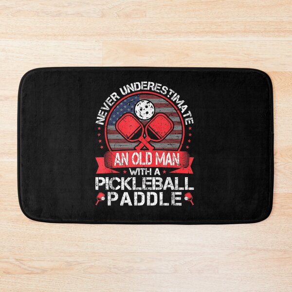 Item preview, Never Underestimate An Old Man With A Pickleball Paddle designed and sold by Boutkimaewab.