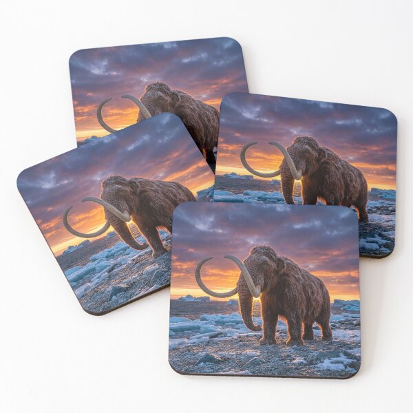 Item preview, Wooly Mammoth on Arctic Shore designed and sold by Tridentulus.
