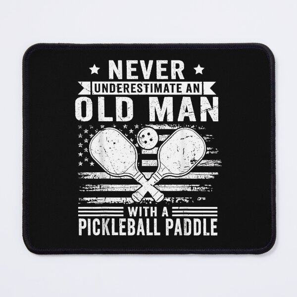 Item preview, Never Underestimate an Old Man with a Pickleball Paddle Men designed and sold by Boutkimaewab.