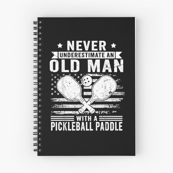 Item preview, Never Underestimate an Old Man with a Pickleball Paddle Men designed and sold by Boutkimaewab.