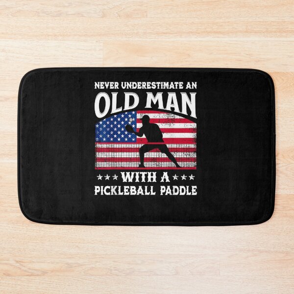 Item preview, Never Underestimate An Old Man With A Pickleball Paddle designed and sold by Boutkimaewab.
