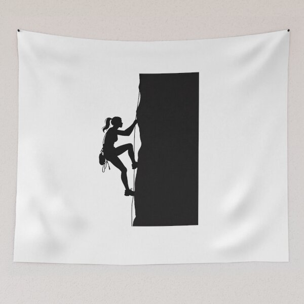 Item preview, Rock Climbing Woman – Mountain Climbing Adventure designed and sold by SOUFIANE1991.