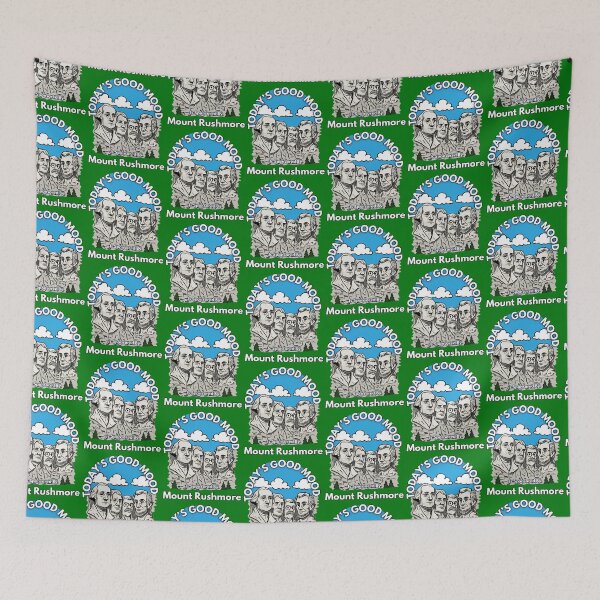 Item preview, Today’s Good Mood Is Sponsored By Mount Rushmore designed and sold by Kate Miller Illustrator.