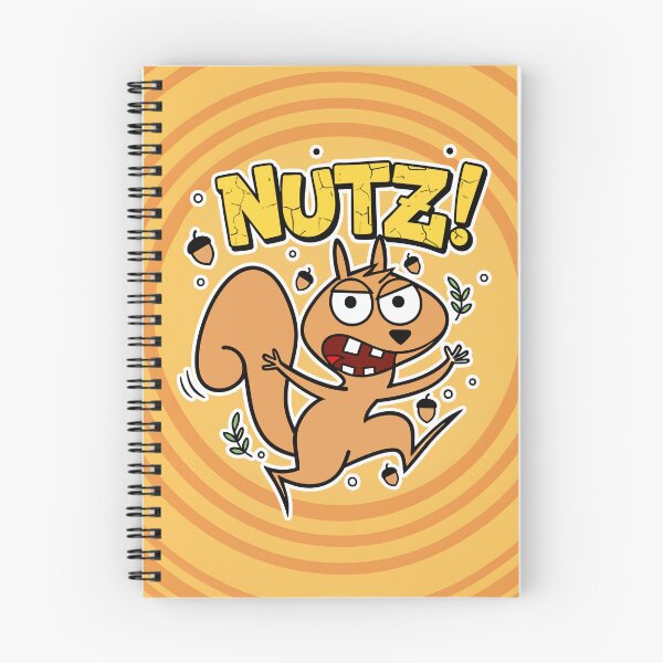 Item preview, NUTZ! Frantic Squirrel Cartoon designed and sold by Taridesign.