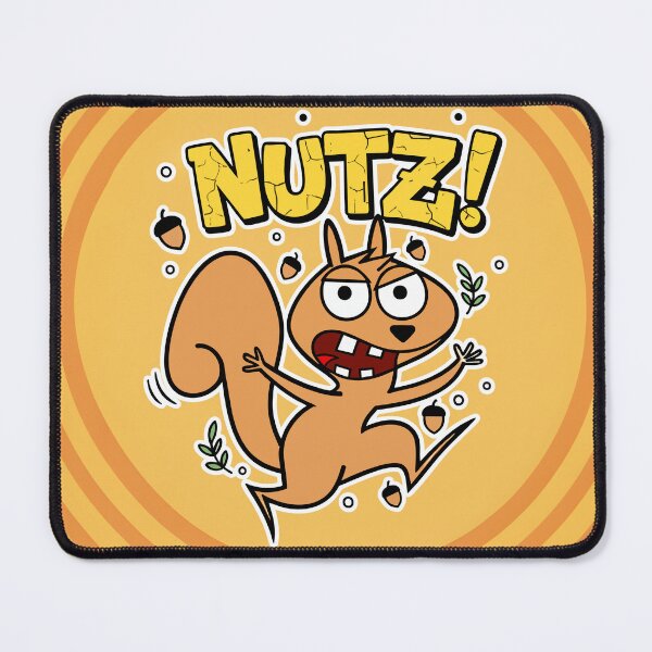 Item preview, NUTZ! Frantic Squirrel Cartoon designed and sold by Taridesign.