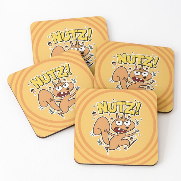 Item preview, NUTZ! Frantic Squirrel Cartoon designed and sold by Taridesign.